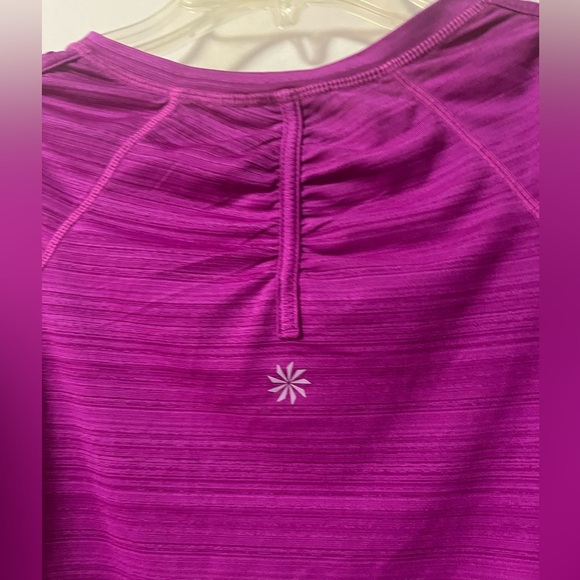 Athleta Purple Lightweight 1/2 Zippered Pullover Size Small - Picture 5 of 9